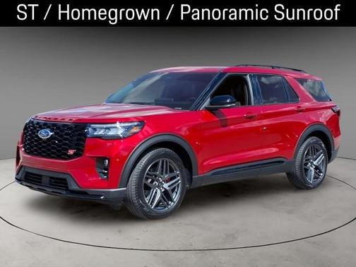RAPID RED MET TINTED CC 2025 Ford Explorer ST
