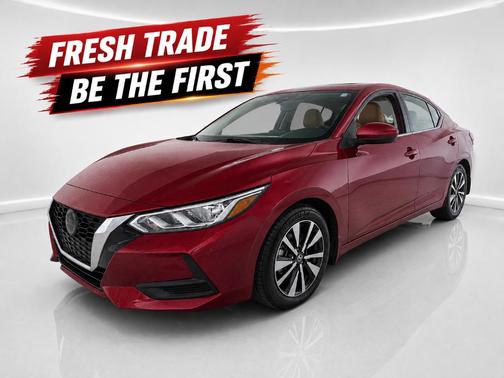 Scarlet Ember 2022 Nissan Sentra SV