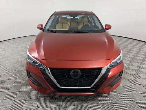 Scarlet Ember 2022 Nissan Sentra SV