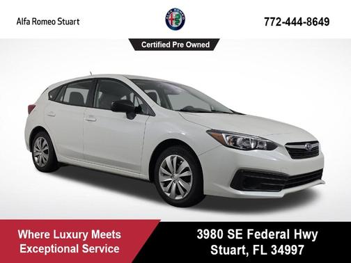 Crystal White Pearl 2023 Subaru Impreza Base