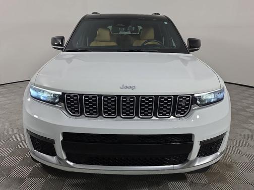 Bright White Clearcoat 2024 Jeep Grand Cherokee L Summit