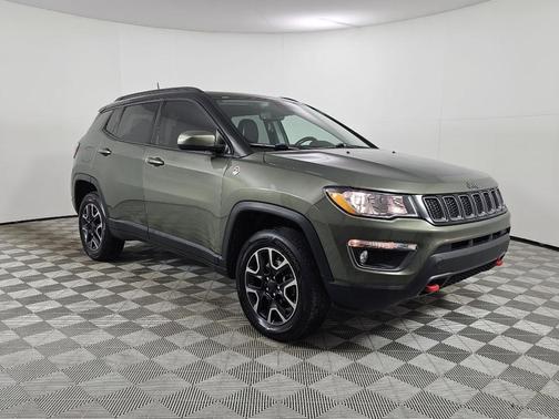 Olive Green Pearlcoat 2019 Jeep Compass Trailhawk
