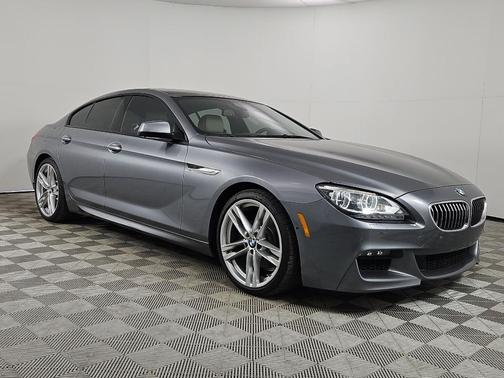 Space Gray Metallic 2015 BMW 640 Gran Coupe i