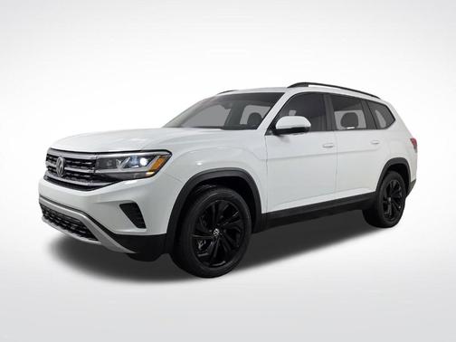 Pure White 2023 Volkswagen Atlas 3.6L SE w/Technology