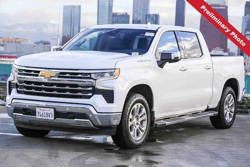 Summit White 2023 Chevrolet Silverado 1500 LTZ