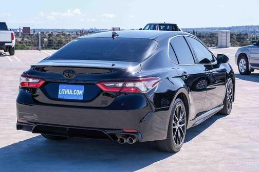 Midnight Black Metallic 2023 Toyota Camry SE