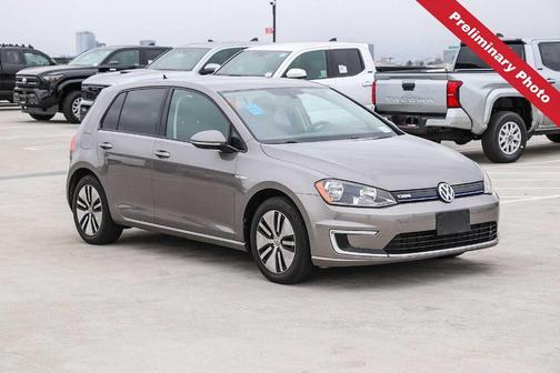 Limestone Gray 2016 Volkswagen e-Golf SE