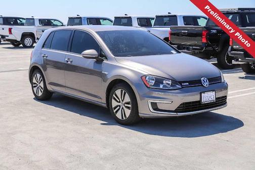 Limestone Gray 2016 Volkswagen e-Golf SE