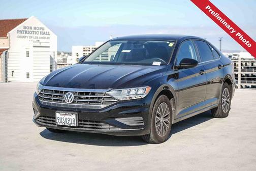 Black 2021 Volkswagen Jetta 1.4T SE