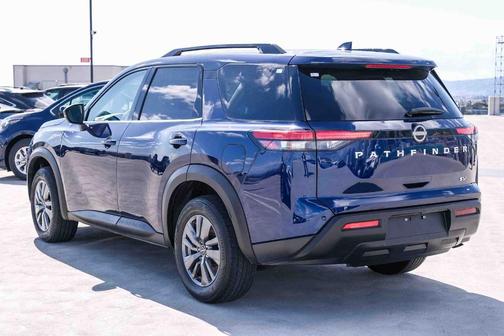 Deep Ocean Blue 2024 Nissan Pathfinder SV