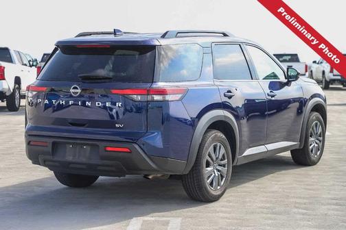 Deep Ocean Blue 2024 Nissan Pathfinder SV