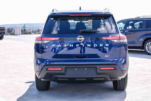 Deep Ocean Blue 2024 Nissan Pathfinder SV