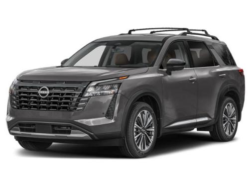 Gray 2026 Nissan Pathfinder Platinum