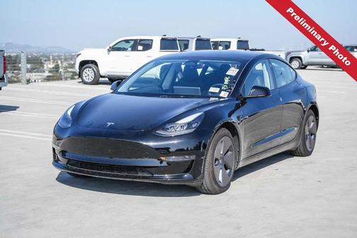 Black 2023 Tesla Model 3 Base