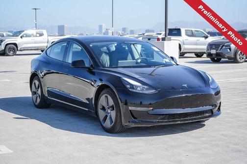 Black 2023 Tesla Model 3 Base