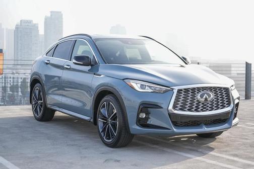 Slate Gray 2024 INFINITI QX55 LUXE