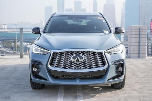 Slate Gray 2024 INFINITI QX55 LUXE