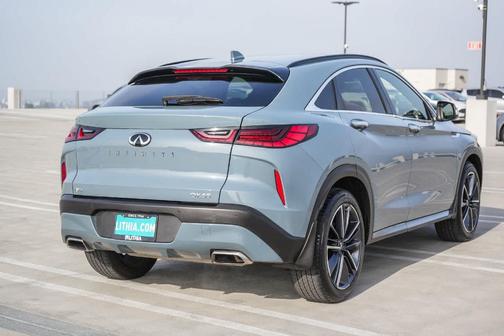 Slate Gray 2024 INFINITI QX55 LUXE