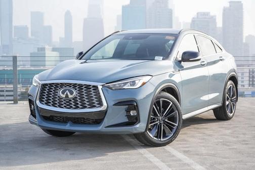 Slate Gray 2024 INFINITI QX55 LUXE