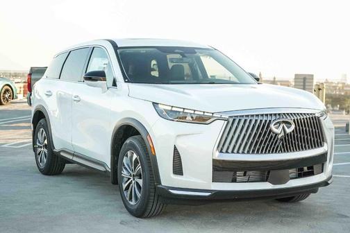 Radiant White 2026 INFINITI QX60 Pure