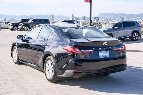 Midnight Black Metallic 2025 Toyota Camry LE
