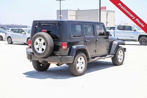 Black 2010 Jeep Wrangler Unlimited Sahara