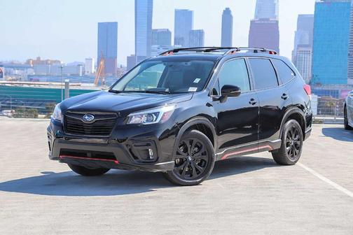 Crystal Black Silica 2020 Subaru Forester Sport