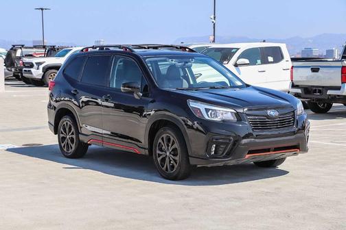 Crystal Black Silica 2020 Subaru Forester Sport