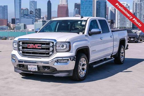 Summit White 2018 GMC Sierra 1500 SLT