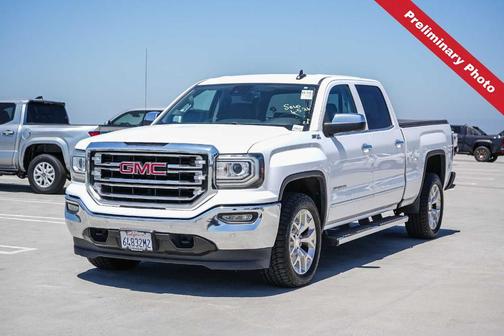 Summit White 2018 GMC Sierra 1500 SLT