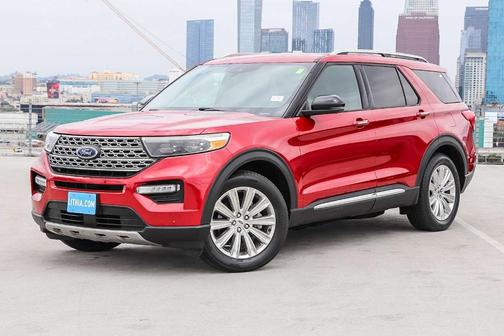 Rapid Red Metallic Tinted Clearcoat 2020 Ford Explorer Limited