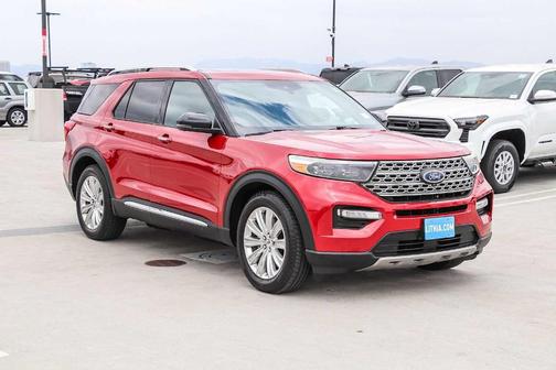 Rapid Red Metallic Tinted Clearcoat 2020 Ford Explorer Limited