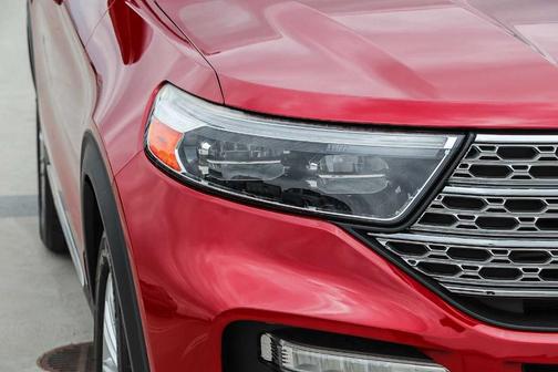 Rapid Red Metallic Tinted Clearcoat 2020 Ford Explorer Limited