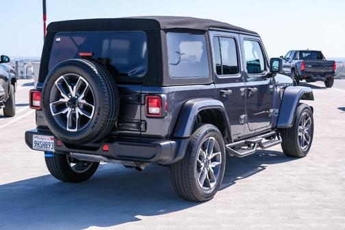 Granite Crystal Clearcoat Metallic 2024 Jeep Wrangler 4xe Sport