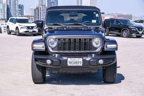 Granite Crystal Clearcoat Metallic 2024 Jeep Wrangler 4xe Sport