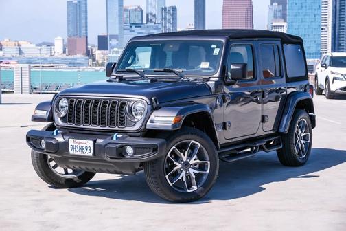 Granite Crystal Clearcoat Metallic 2024 Jeep Wrangler 4xe Sport