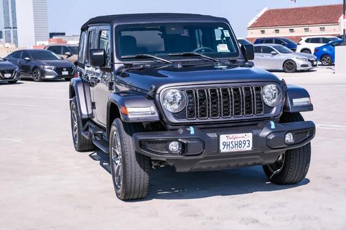 Granite Crystal Clearcoat Metallic 2024 Jeep Wrangler 4xe Sport