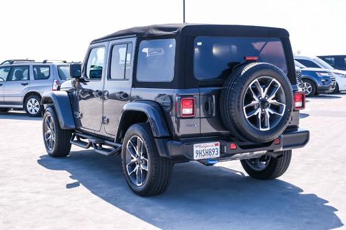 Granite Crystal Clearcoat Metallic 2024 Jeep Wrangler 4xe Sport