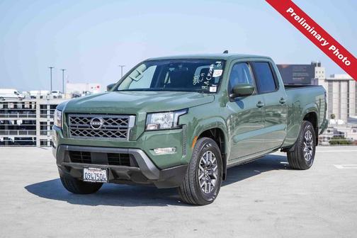 Tactical Green 2022 Nissan Frontier SV