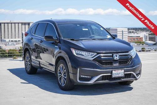 Crystal Black Pearl 2021 Honda CR-V Hybrid EX