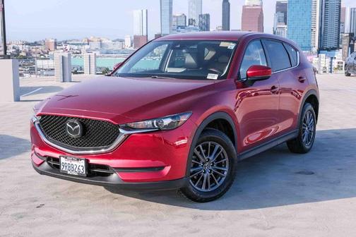Soul Red Crystal Metallic 2021 Mazda CX-5 Touring