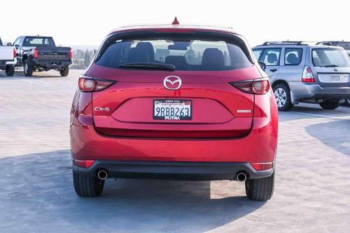 Soul Red Crystal Metallic 2021 Mazda CX-5 Touring