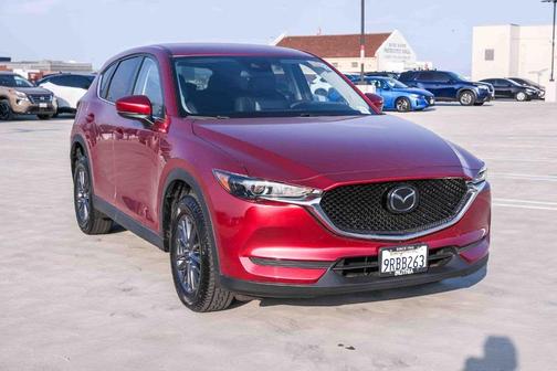 Soul Red Crystal Metallic 2021 Mazda CX-5 Touring
