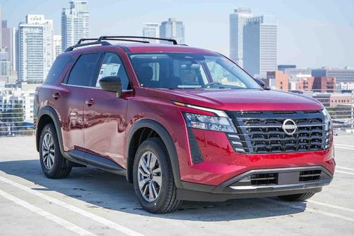 Scarlet Ember 2026 Nissan Pathfinder SV