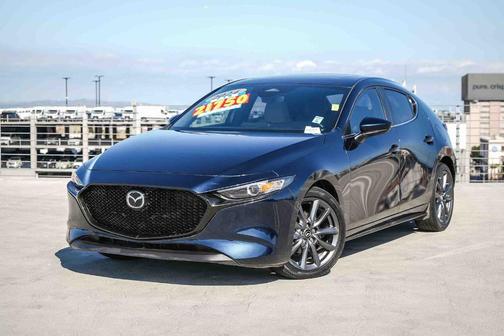 Deep Crystal Blue Mica 2024 Mazda Mazda3 FWD w/Preferred Package
