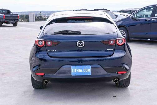 Deep Crystal Blue Mica 2024 Mazda Mazda3 FWD w/Preferred Package