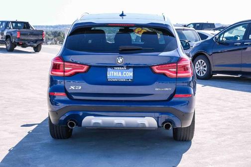 Phytonic Blue Metallic 2020 BMW X3 sDrive30i