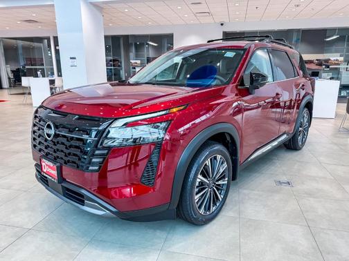 Scarlet Ember 2026 Nissan Pathfinder Platinum