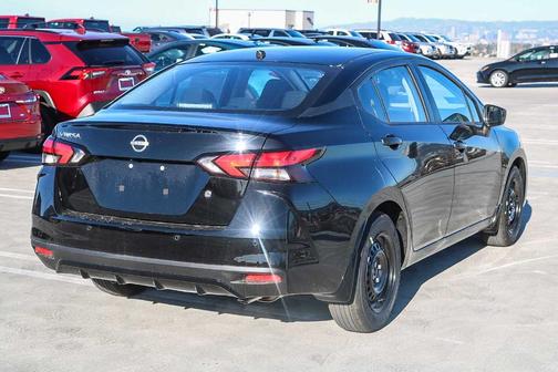 Black 2025 Nissan Versa S
