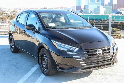 Black 2025 Nissan Versa S